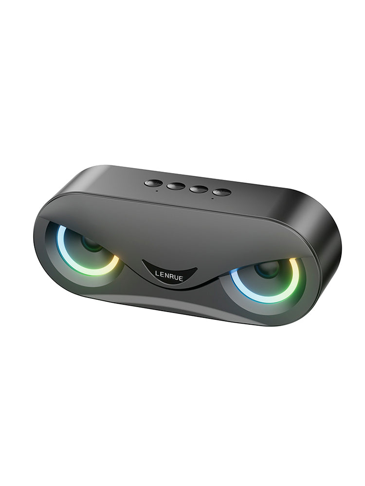 Altoparlante Bluetooth wireless intelligente M6, altoparlante portatile per gaming con luce pulsante accattivante.