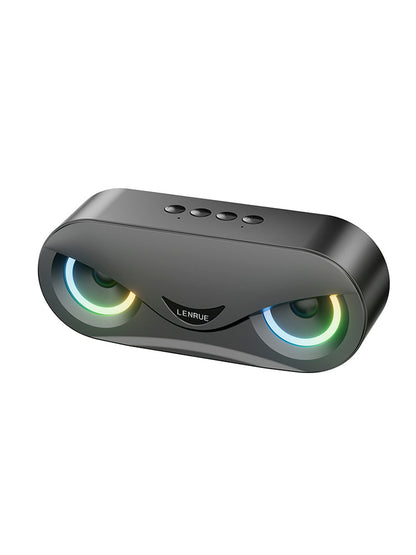 Altoparlante Bluetooth wireless intelligente M6, altoparlante portatile per gaming con luce pulsante accattivante.