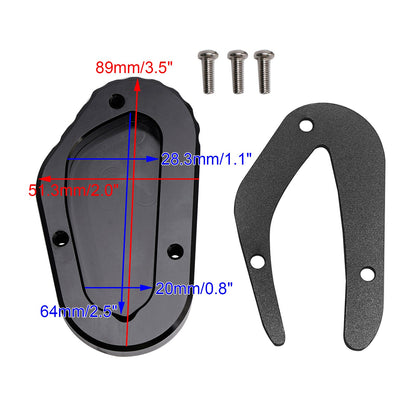 Piastra di estensione per cavalletto adatta per Bonneville T100 Street Scrambler 900 2018-2023