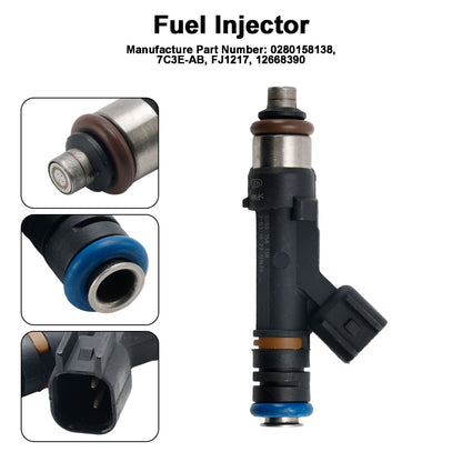 1PZ/8PZ iniettore carburante 0280158138 adatto per Ford F150 F-150 5.4L 2007-2009 E150 E250
