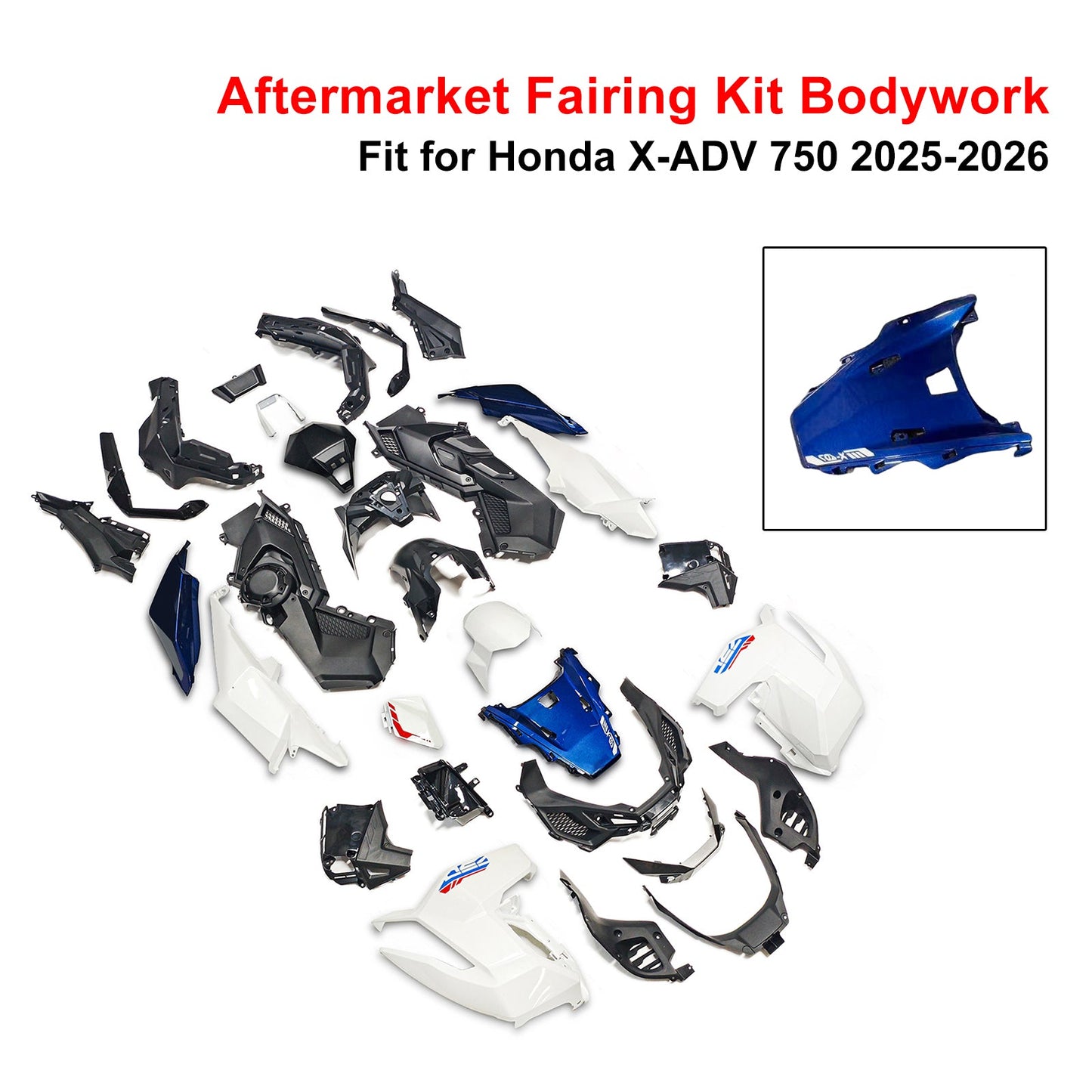 Kit di carene stampate a iniezione per Honda X-ADV 750 2025-2026