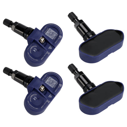 Sensore di pressione pneumatici TPMS Bluetooth 4 pezzi per Tesla Model 3 / S / X / Y 2021-2024