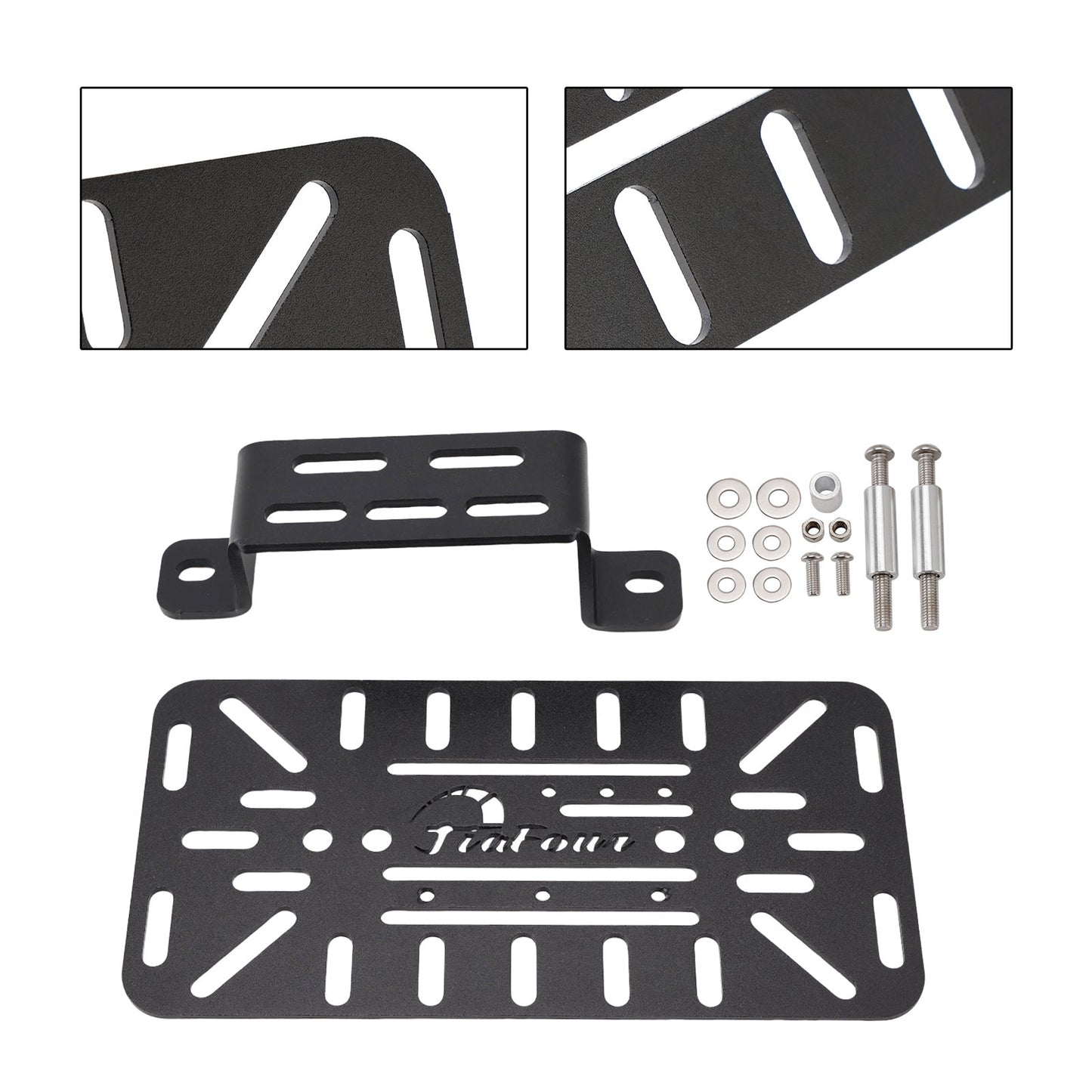 Supporto per borsa laterale per portapacchi CFmoto 450MT 2024-2025, nero, destro