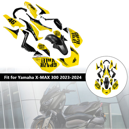 Kit carena carrozzeria iniezione ABS per Yamaha X-MAX 300 XMAX 2023-2024