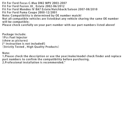 1 pz iniettore carburante per Ford B C-Max Fiesta Focus Fusion Mondeo Puma 0280158200