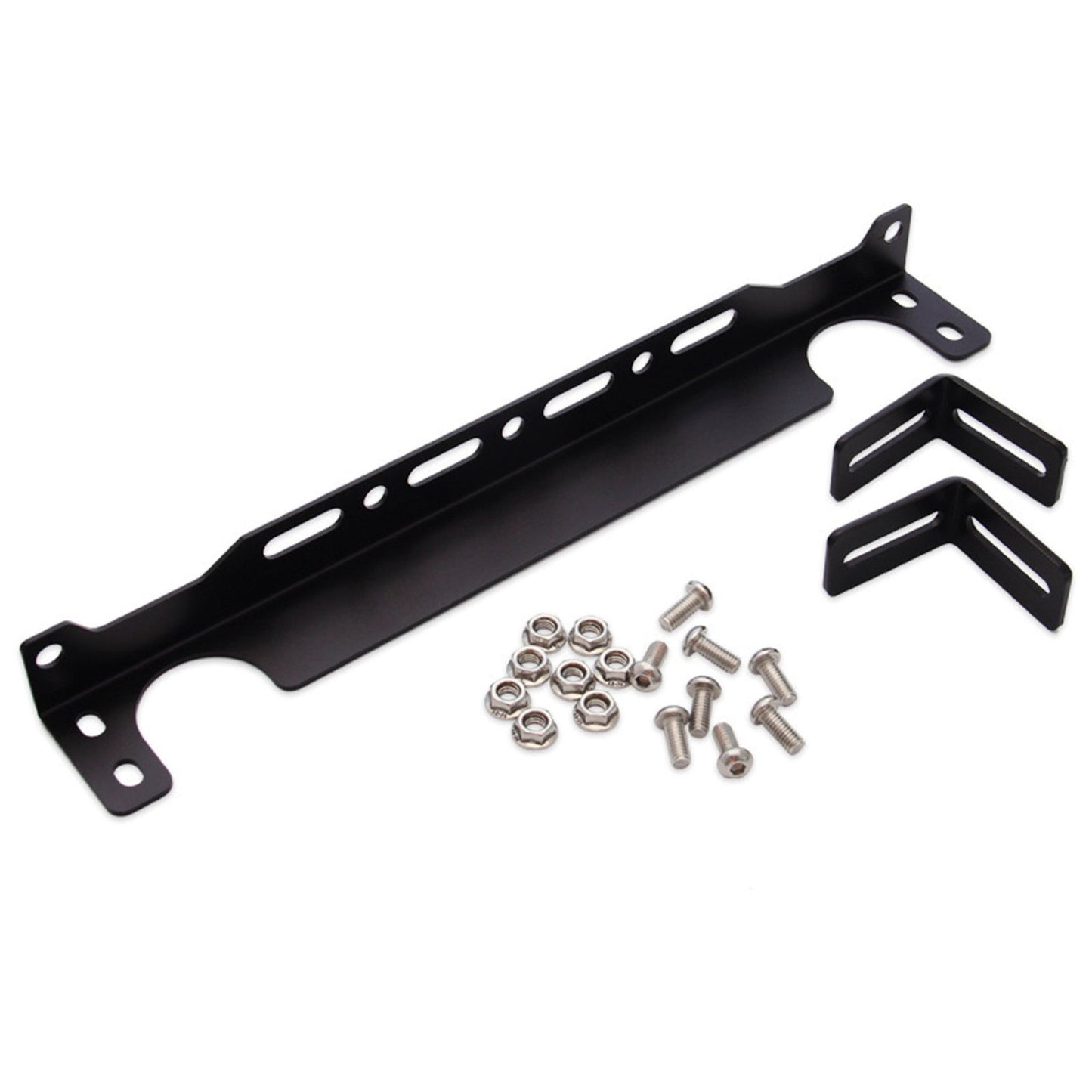 Kit staffa di montaggio radiatore olio 340 mm 13,4 pollici per radiatore olio in stile giapponese