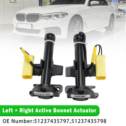 Attuatore cofano attivo sinistro + destro 51237435797 per BMW Serie 5 G30 2015-2020