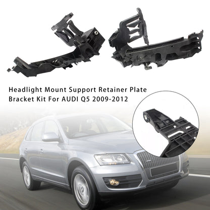 Kit staffa di fissaggio piastra di supporto faro AUDI Q5 2009-2012