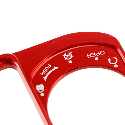 Coperchio interruttore di accensione in alluminio rosso per Honda PCX150 PCX125 PCX160 ADV150
