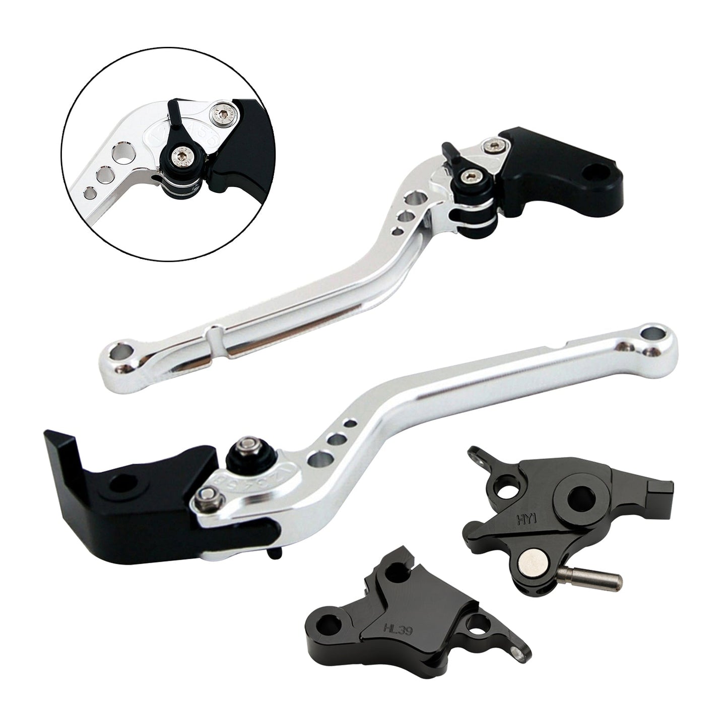 Leva frizione freno lunga adatta per CFMOTO 700CL-X Heritage 2021-2024