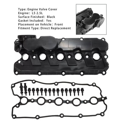 Coperchio valvola motore con guarnizione, bulloni e tappo per VW Maggiolino, Golf, Jetta, Passat 2.5L