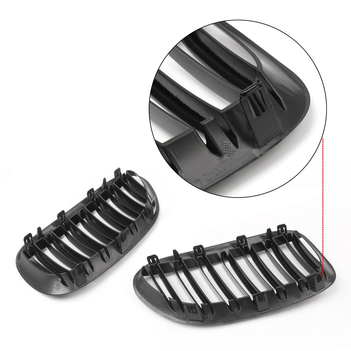 Griglia cofano paraurti anteriore BMW E63 E64 M6 645Ci 650i M6 2004-2010