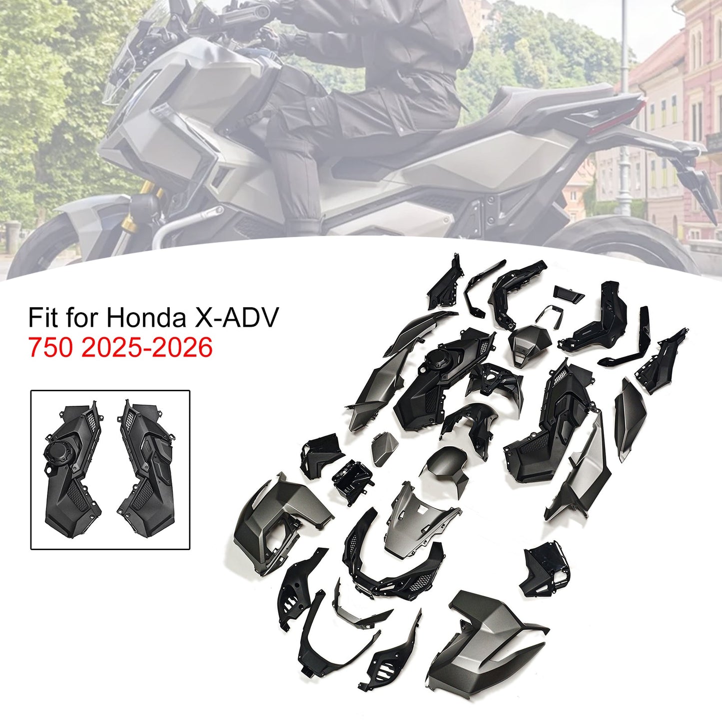 Kit di carene stampate a iniezione per Honda X-ADV 750 2025-2026