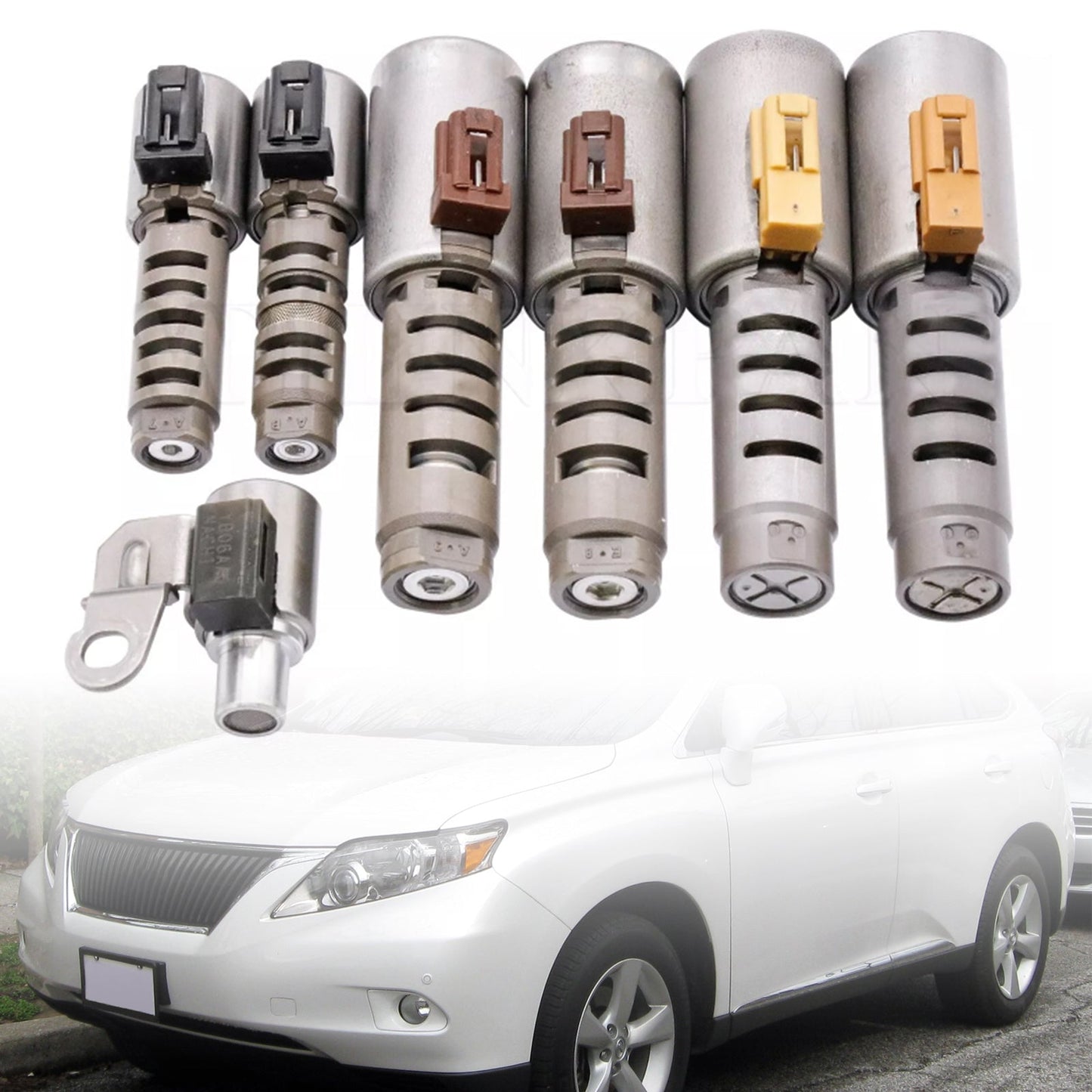 Kit solenoide LEXUS RX370 6 SP F/AWD 2.7L 7 pezzi U760E 2011-2013 a 6 velocità
