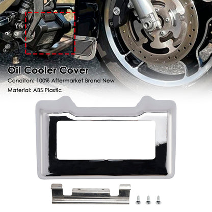 Copertura del radiatore dell'olio adatta per Touring Road King Street Glide 2011-2016