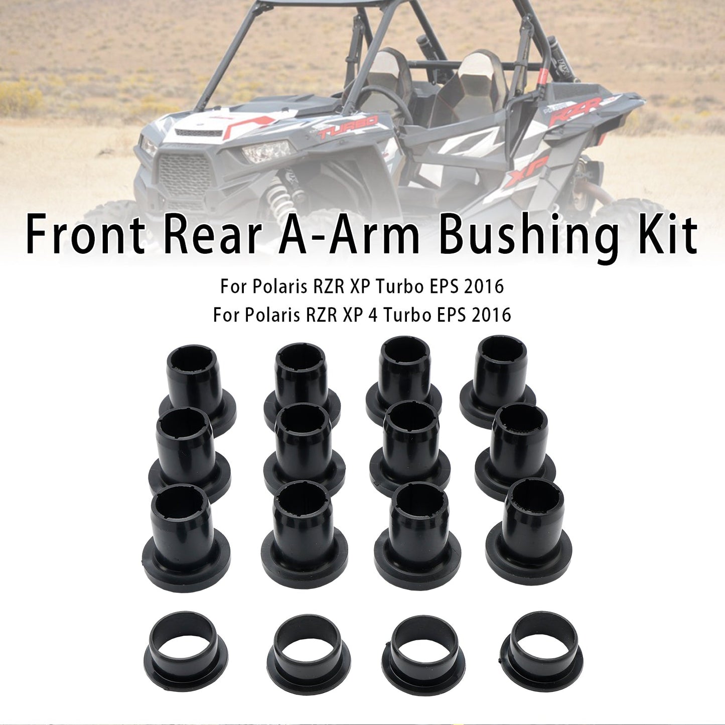 Kit boccole braccio di controllo anteriore posteriore per Polaris RZR 900 1000 EPS XP 4 Turbo 5450095 5439874