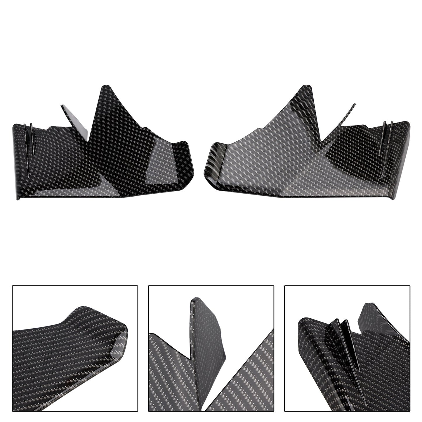 Deflettore aerodinamico con alette laterali per Aprilia RS457 2024