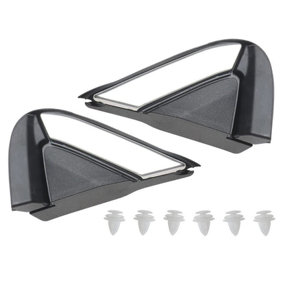 Coppia di modanature per angoli di copertura del parafango del finestrino anteriore per GMC Terrain 2018-2024