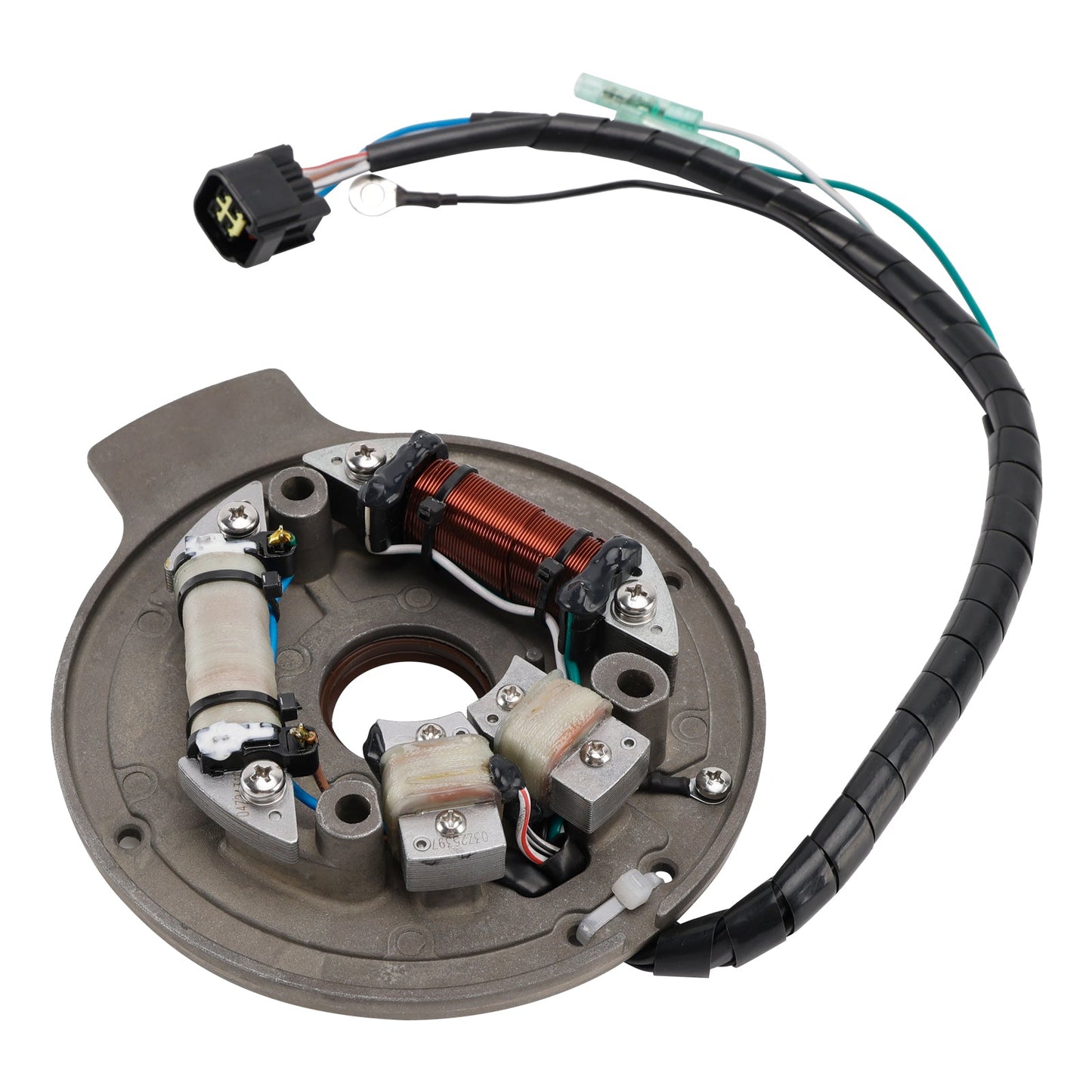 Gruppo base bobina di carica e illuminazione per generatore Yamaha EK40GMHL da 40 CV 2018-2019 6F5-85560-B0