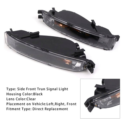 Coppia di indicatori di direzione anteriori per VW Beetle 2012-2019 senza lampadine 5C5953041A