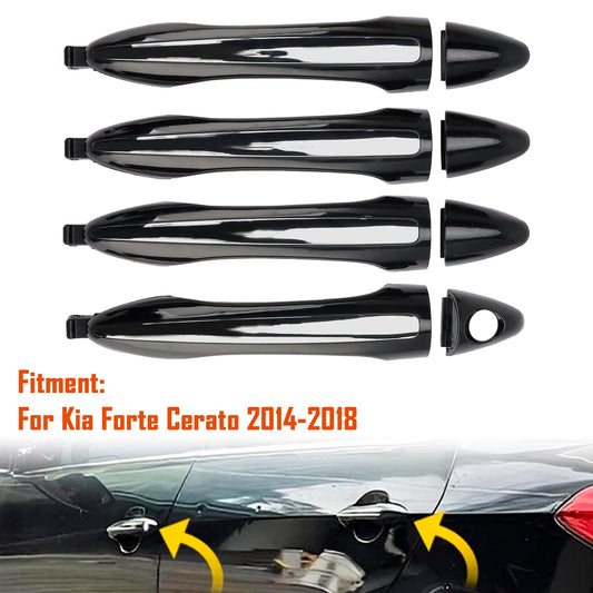 Set di maniglie esterne per porte Kia Forte Cerato 2014-2018, 4 pezzi