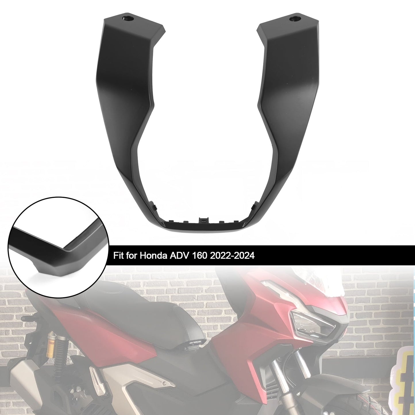 2023-2024 Honda ADV 160 Manubrio Driver Coperchio inferiore scatola centrale Carenatura