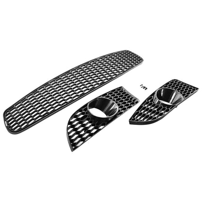 Griglia inferiore paraurti anteriore stile M3 per BMW Serie 3 E90 E92 E93 2009-2011