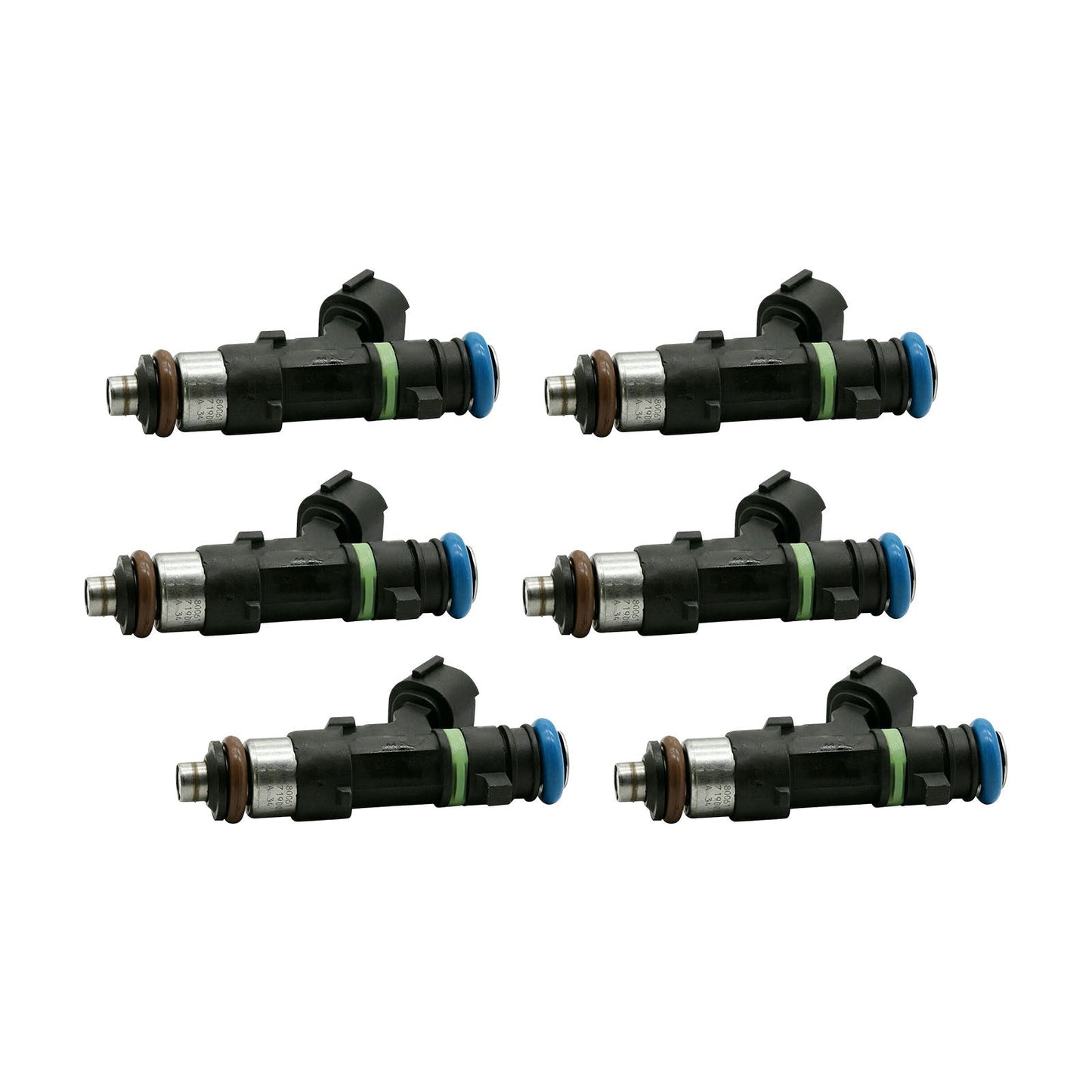 6 iniettori di carburante per Nissan Murano 2003-2004 Quest 2004-2009 16600-7y000