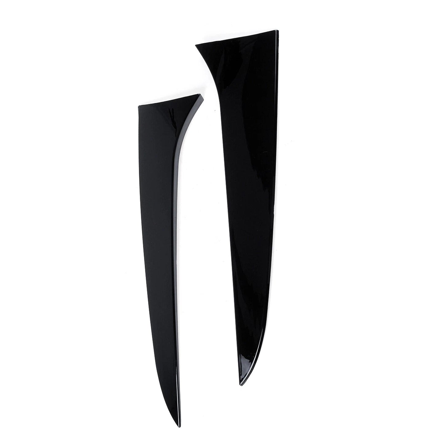 Spoiler laterali per lunotto posteriore Audi A4 B8 Avant 2009-2016, nero lucido