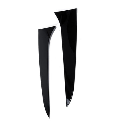Spoiler laterali per lunotto posteriore Audi A4 B8 Avant 2009-2016, nero lucido