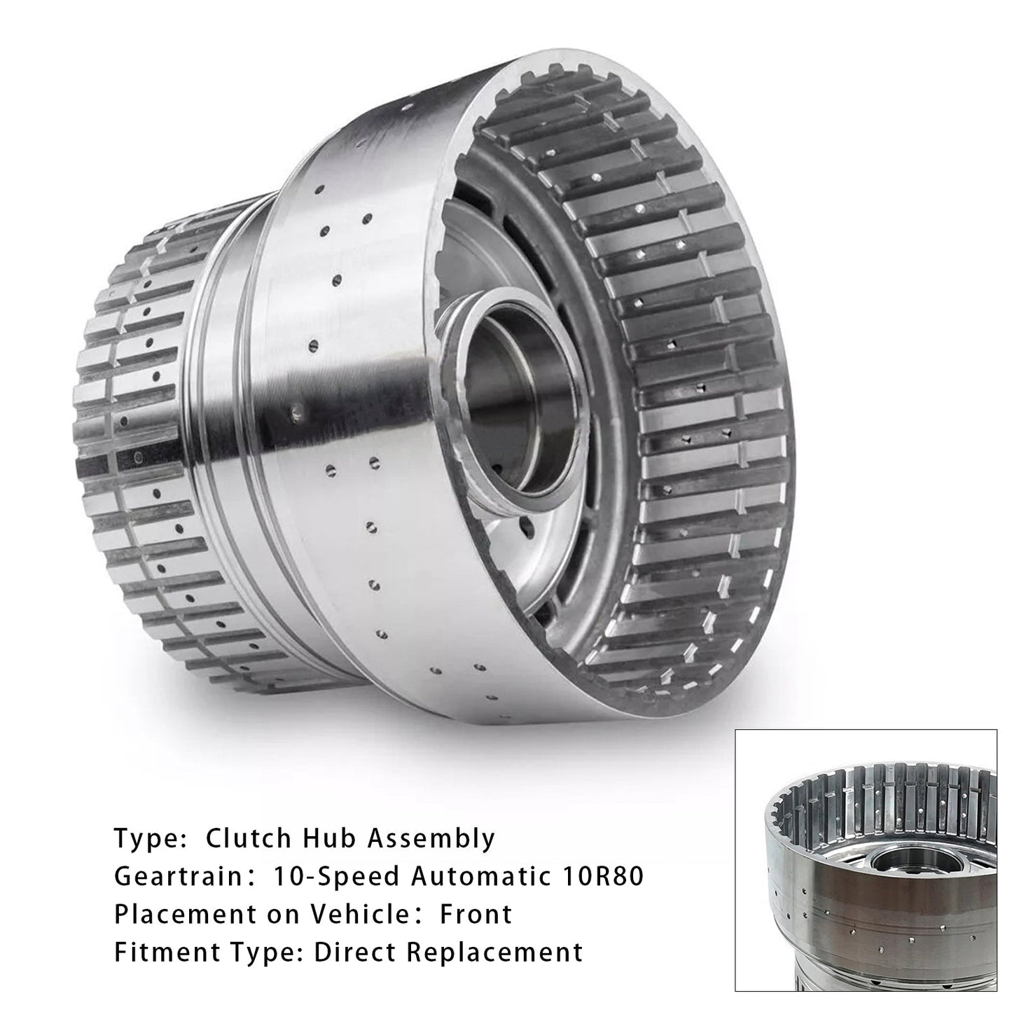 Gruppo mozzo frizione a tamburo 10R80 CDF 10R80 automatico a 10 velocità Ford Mustang 2018-2019 JL3Z-7H351-B