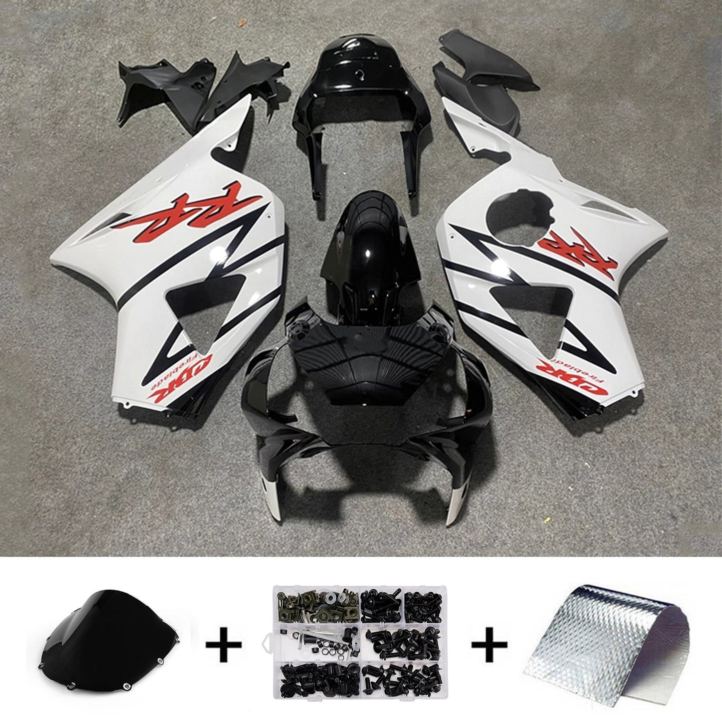 Kit di carene in plastica ABS stampate a iniezione per Honda CBR954 2002-2003