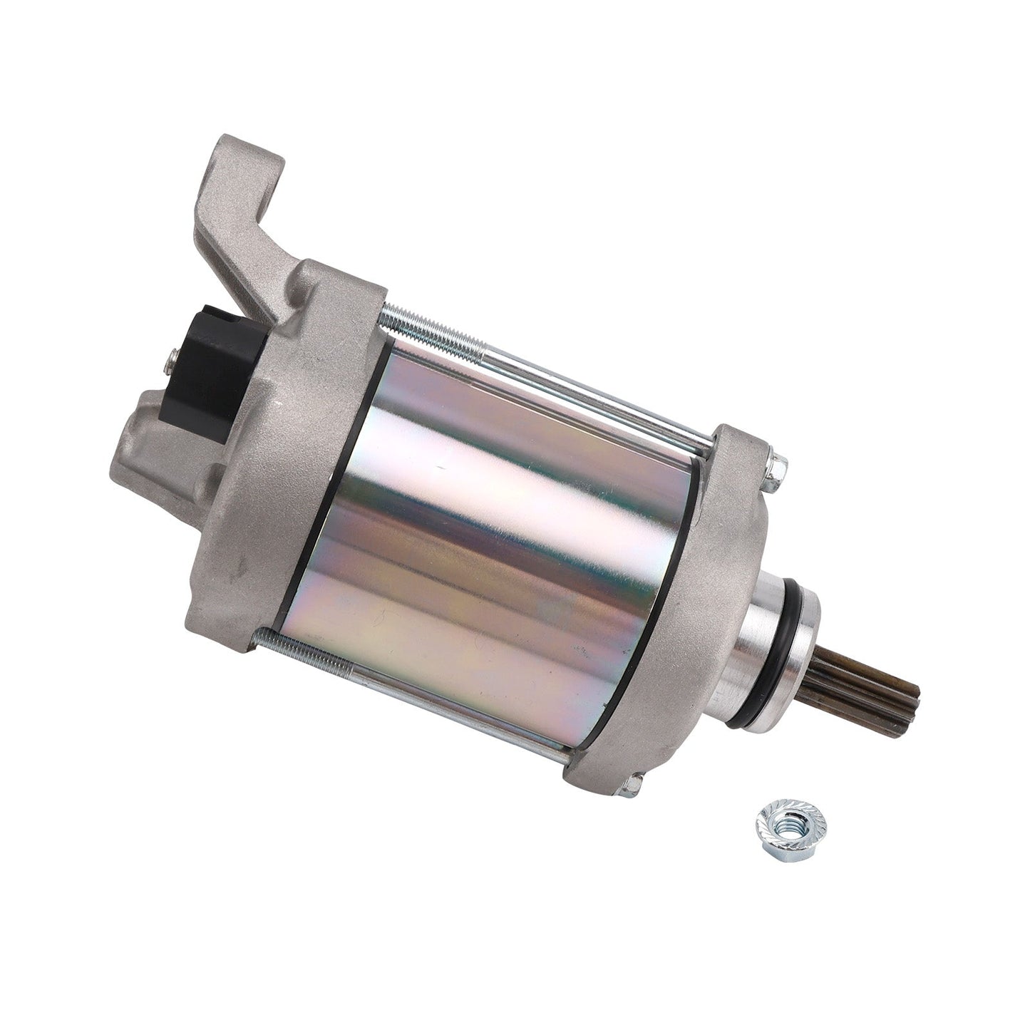 Motorino di avviamento a 9 denti per QJMotor SVT 650 4T, anno 2024-2025, codice 249016570000.