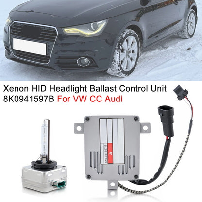 Centralina di controllo ballast fari Xenon HID 8K0941597B per VW CC Audi
