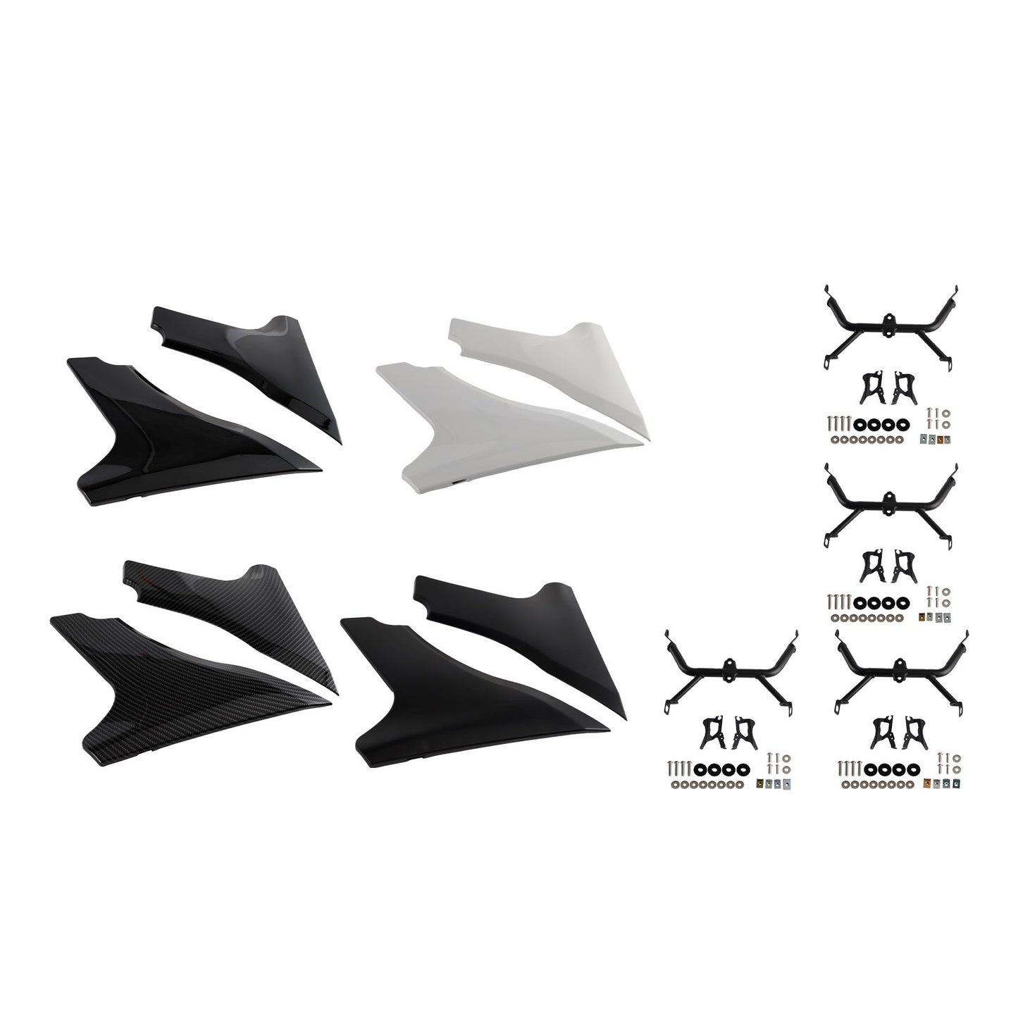 Staffe di supporto per spoiler per pannelli laterali Harley Road Glide CVO/SE FLTRXSE 2023 2024-dopo