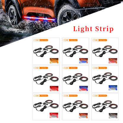 Strisce luminose a LED bicolore per pedane laterali per pick-up
