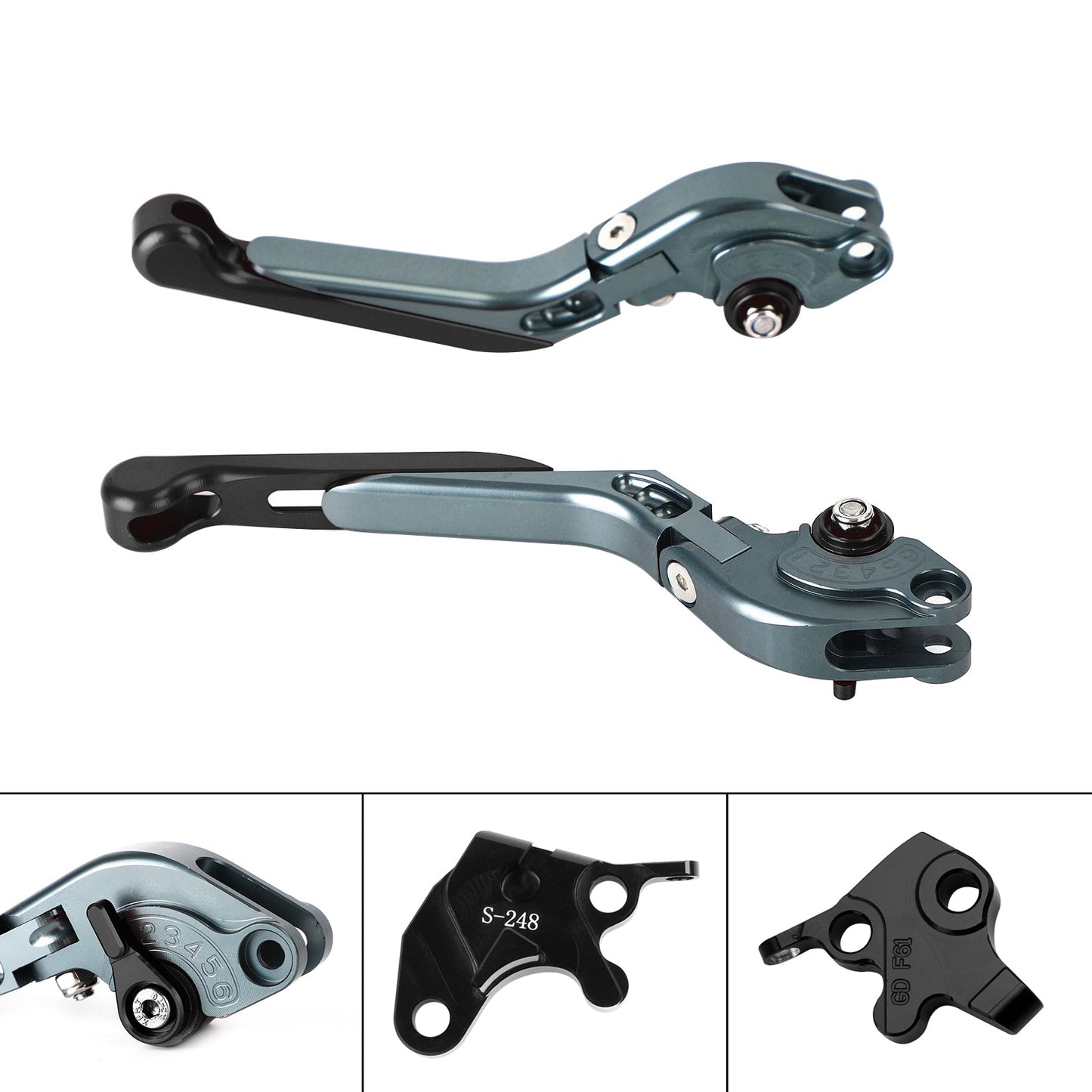 Leva freno frizione regolabile YAMAHA YZF R125 2008-2011