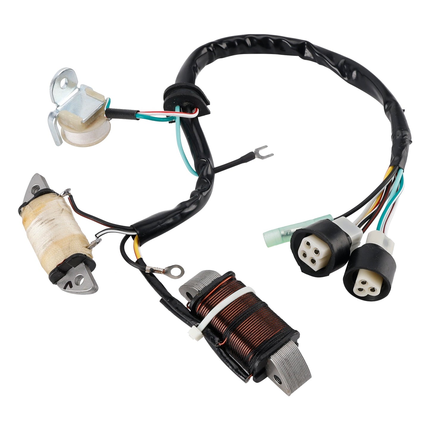 Guarnizione del regolatore del generatore dello statore Yamaha YFM80 Badger 80 del 1985-1988 55X-85560-M0