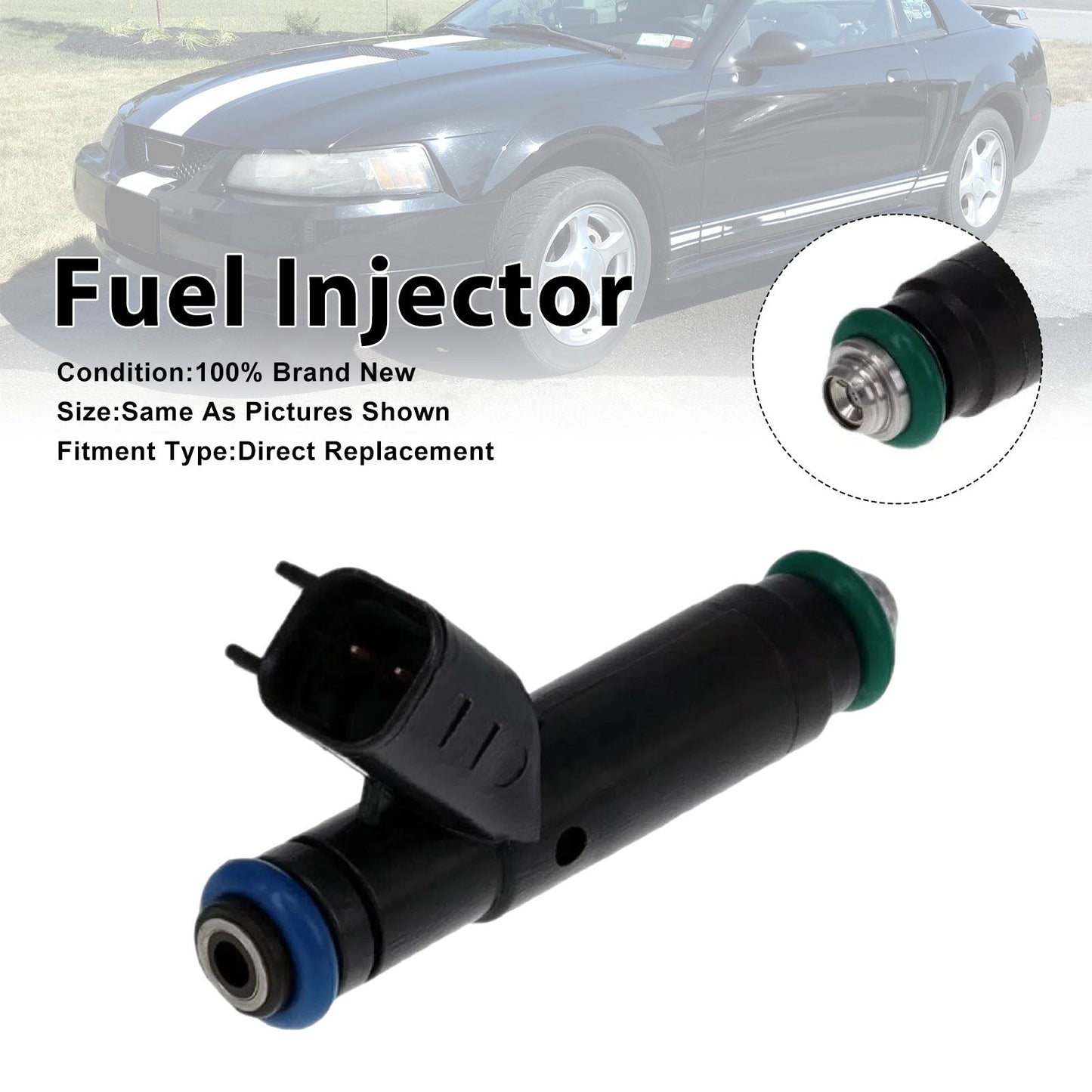 1 iniettore di carburante per Ford Mustang 2001-04 Ranger 2001-2003 1F2Z9F593BA