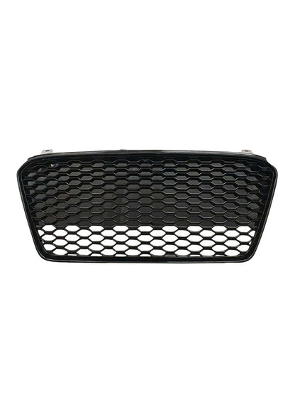 Griglia paraurti anteriore a nido d'ape per Audi R8 2015, colore nero lucido
