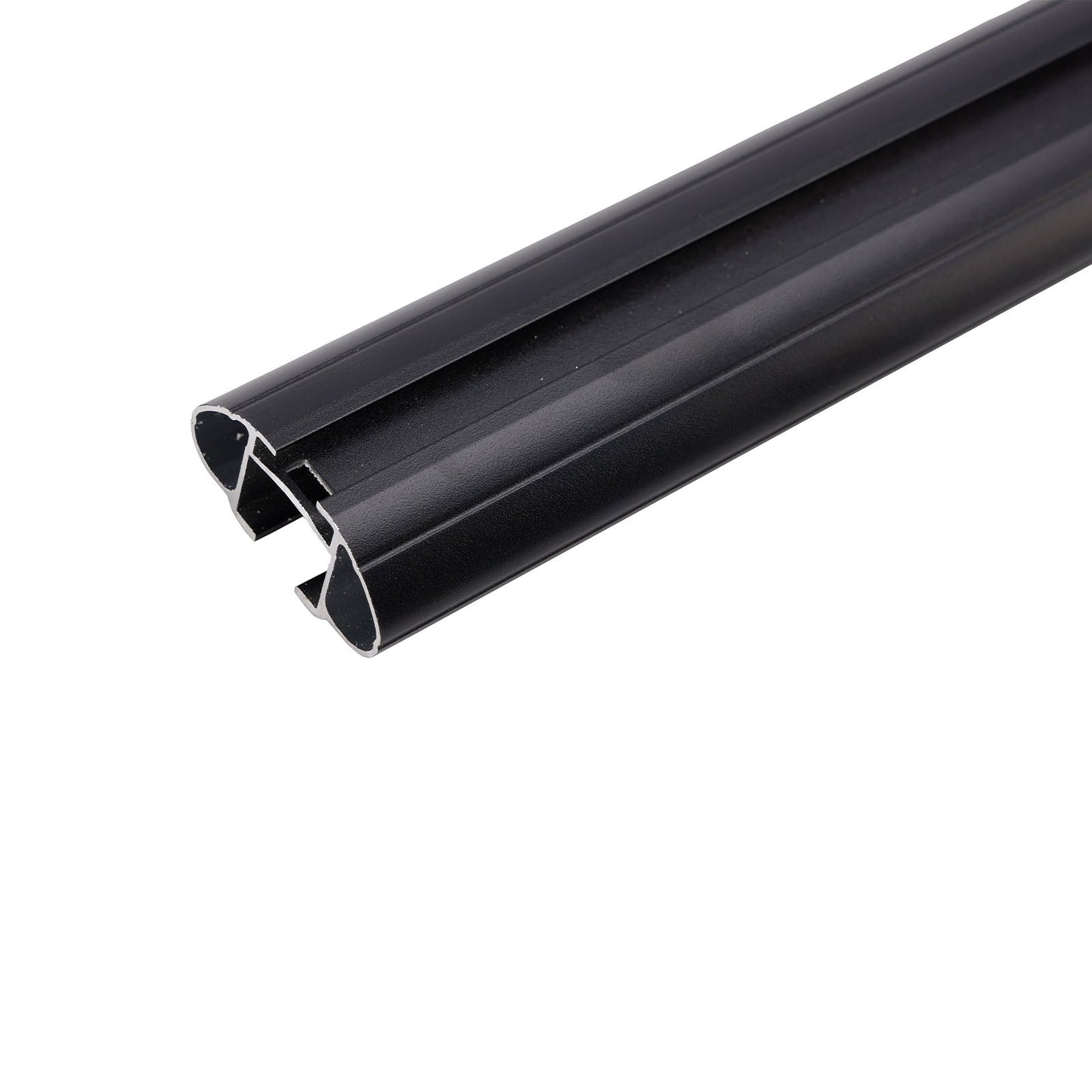 Barre trasversali universali in alluminio per portapacchi da tetto auto, 120 cm, con chiusura a chiave.