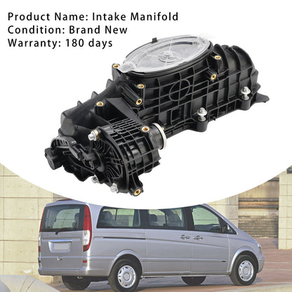 Collettore di aspirazione Mercedes Vito Minibus W639 2003-on con motore attuatore 6510905737 A6511500094