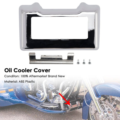 Copertura del radiatore dell'olio adatta per Touring Road King Street Glide 2011-2016