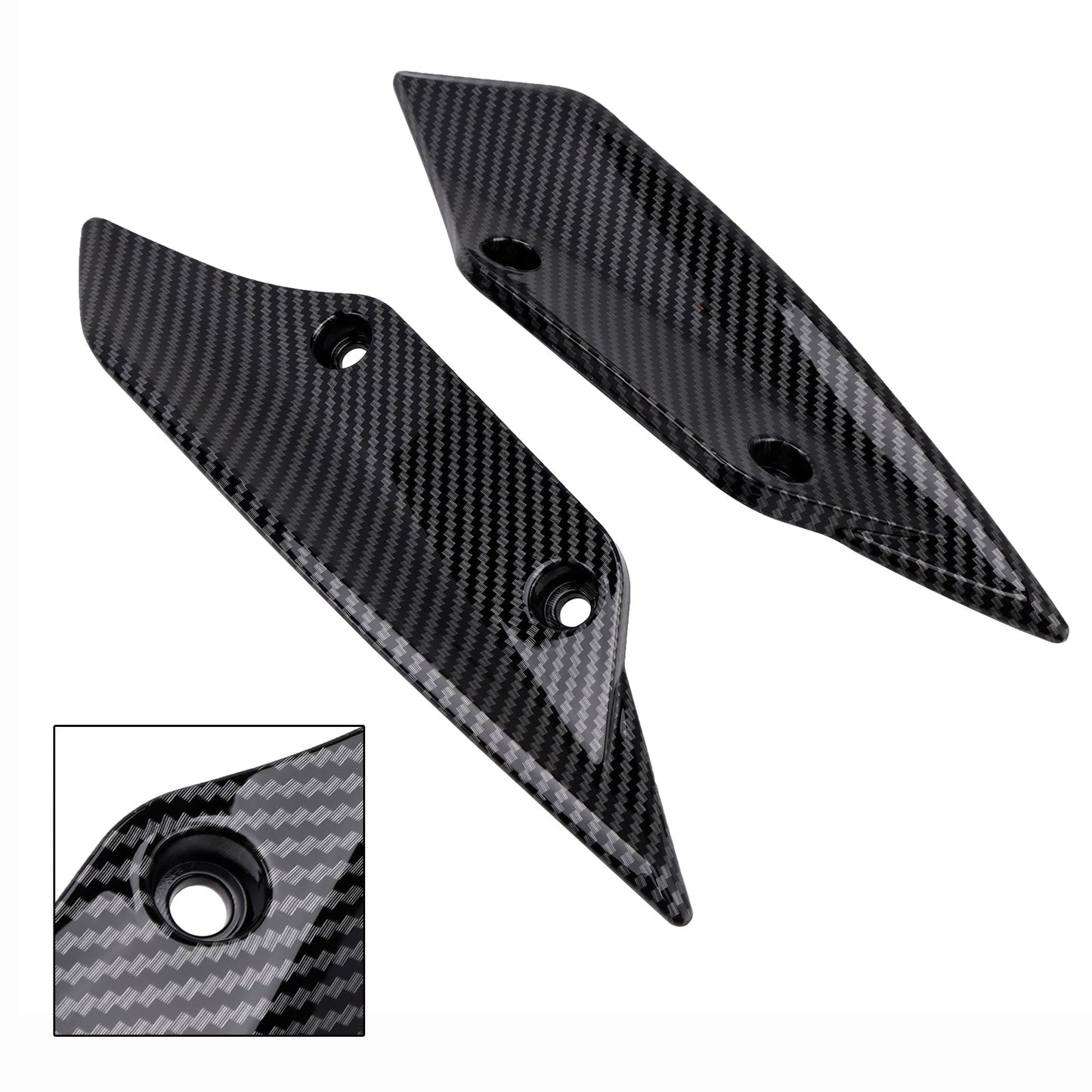 Spoiler anteriore BMW S1000RR 2015-2018, alette antivento, carenatura