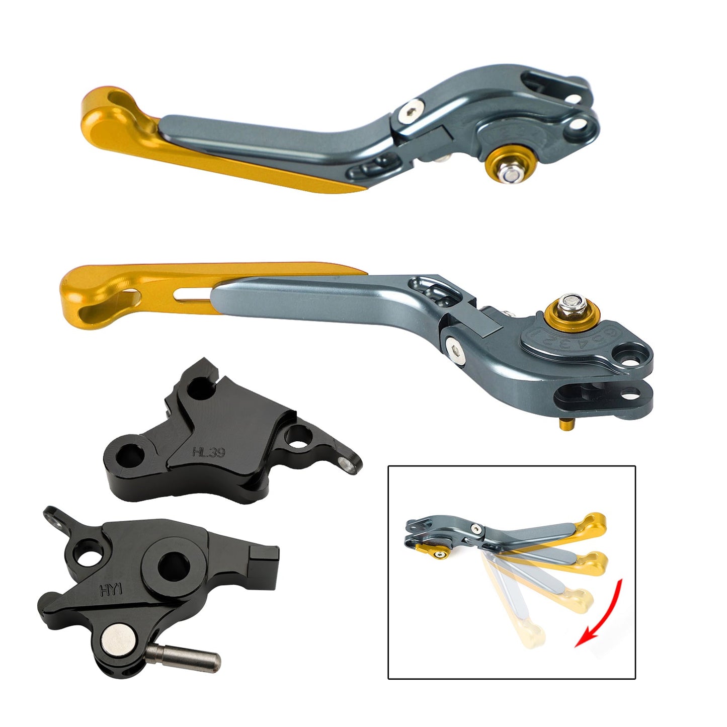 Leva frizione freno regolabile CFMOTO 700CL-X Heritage 2021-2024