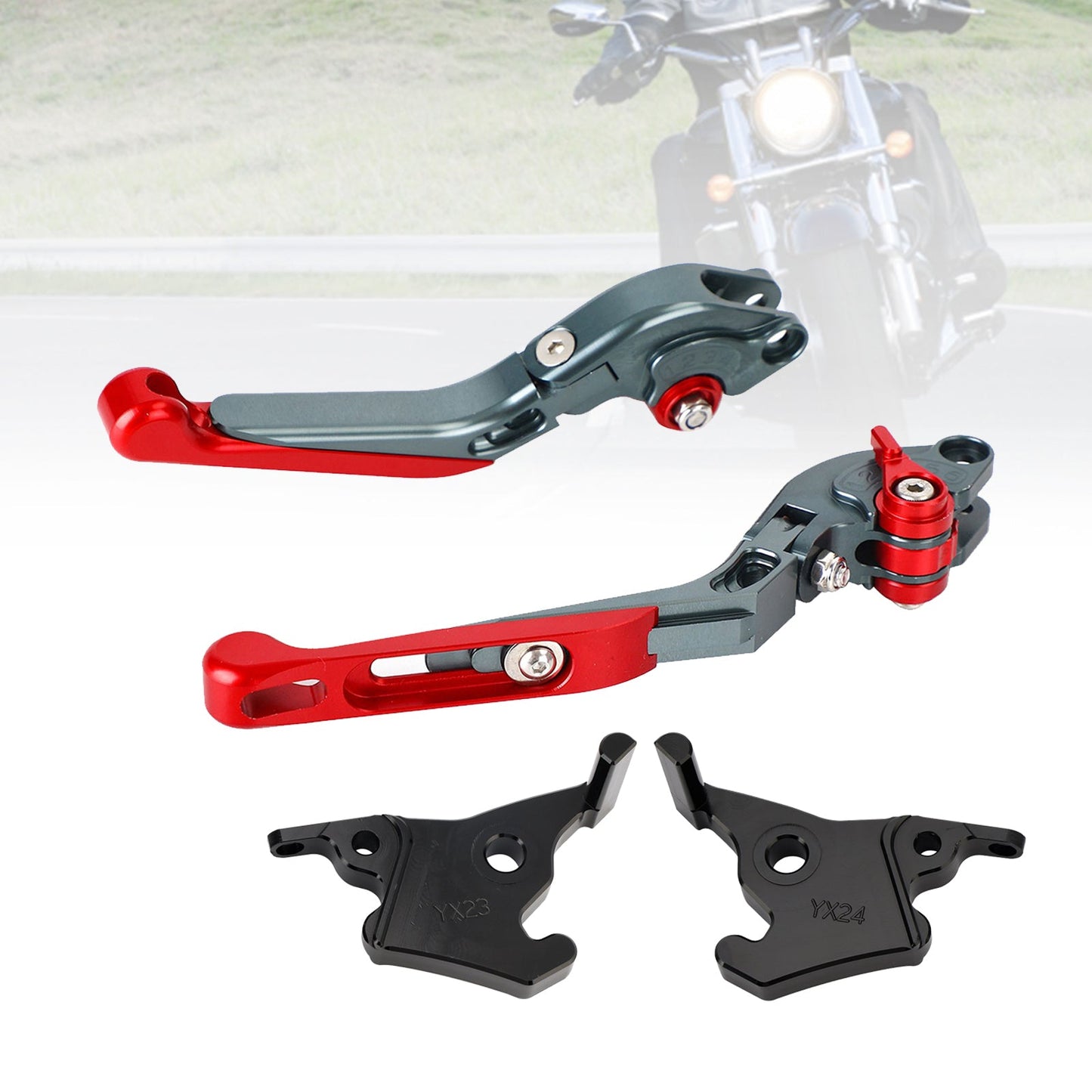Leva freno frizione regolabile adatta per YAMAHA XMAX 300 2023-2025