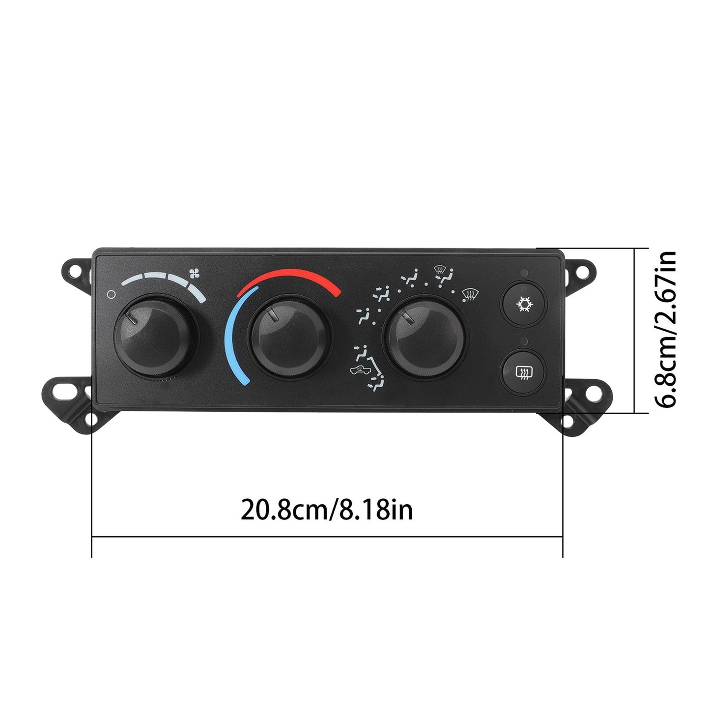 Modulo di controllo del clima del riscaldatore della temperatura P55057079AB per Dodge Ram 2006-2008