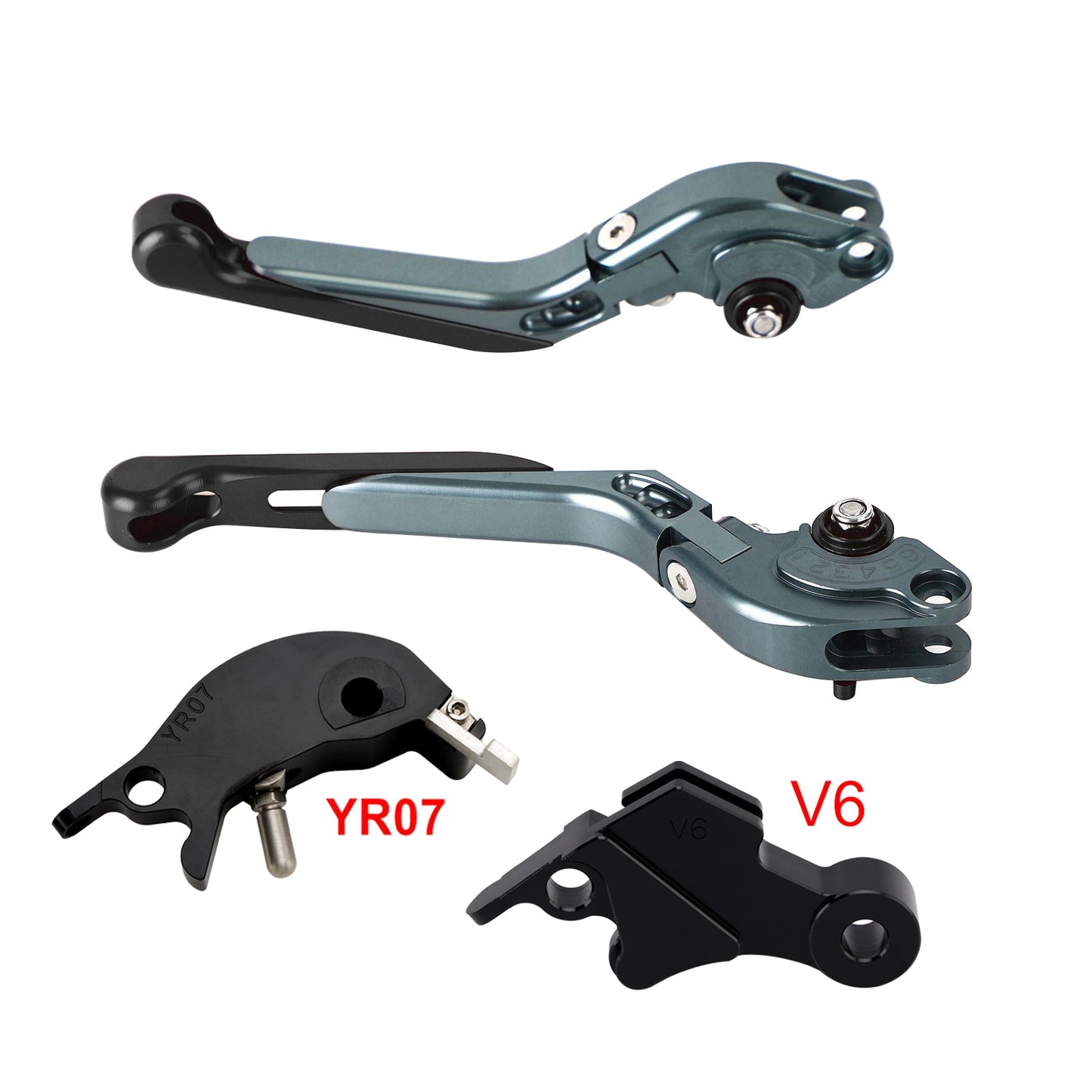 Leva freno frizione regolabile adatta per YAMAHA XSR900 XSR900GP MT-09 2024-2025