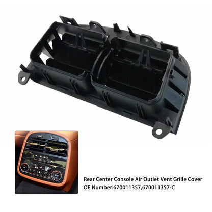 Copertura della presa d'aria della console centrale posteriore per Maserati Quattroporte 2013-2020
