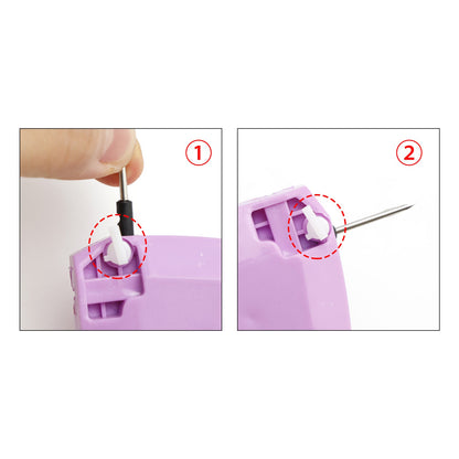 Pistola per cucire Quick Clothing Fixer Stitch Mini per macchina per riparare etichette per vestiti